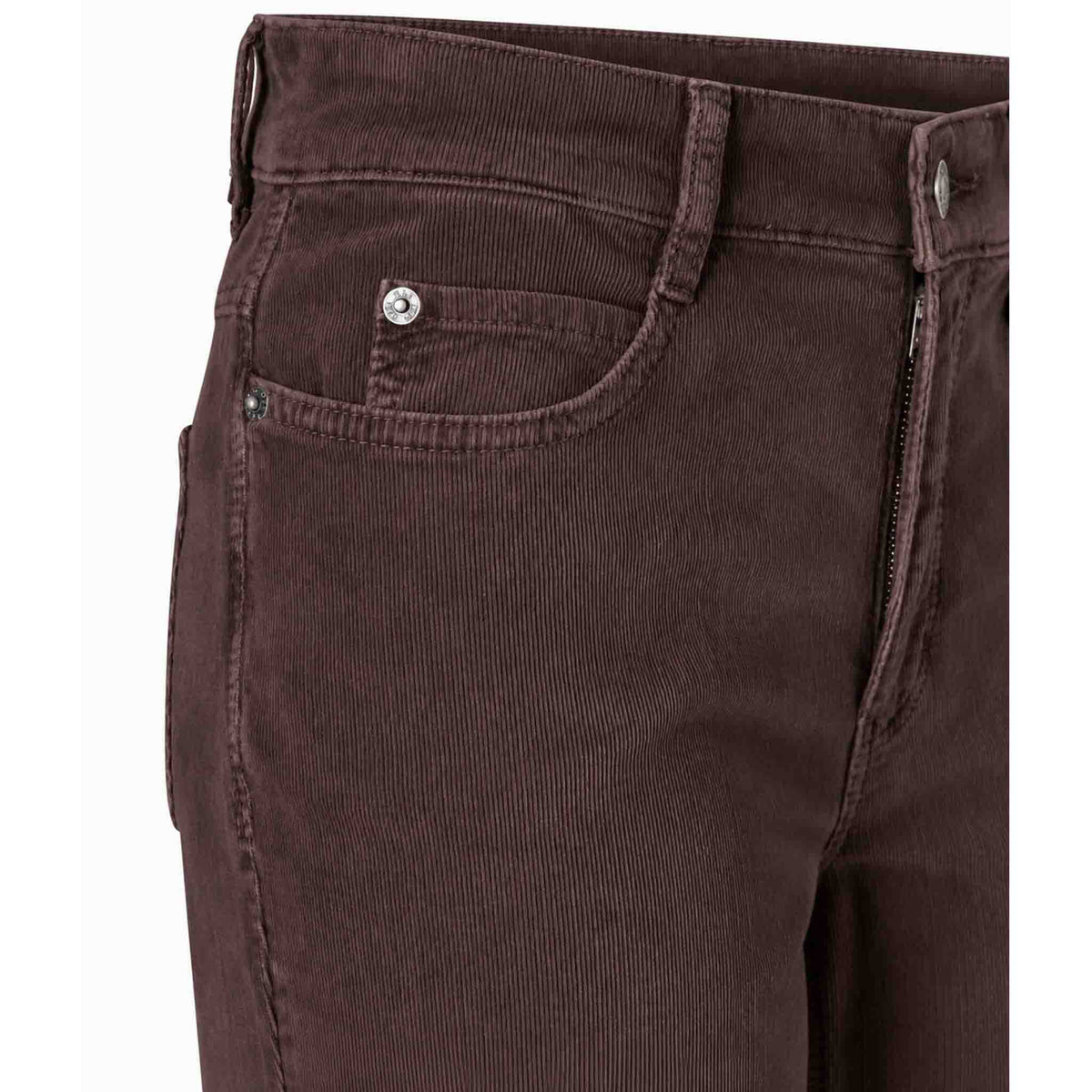 Mac Broek Wide Babycord Trufflebrown | Tall