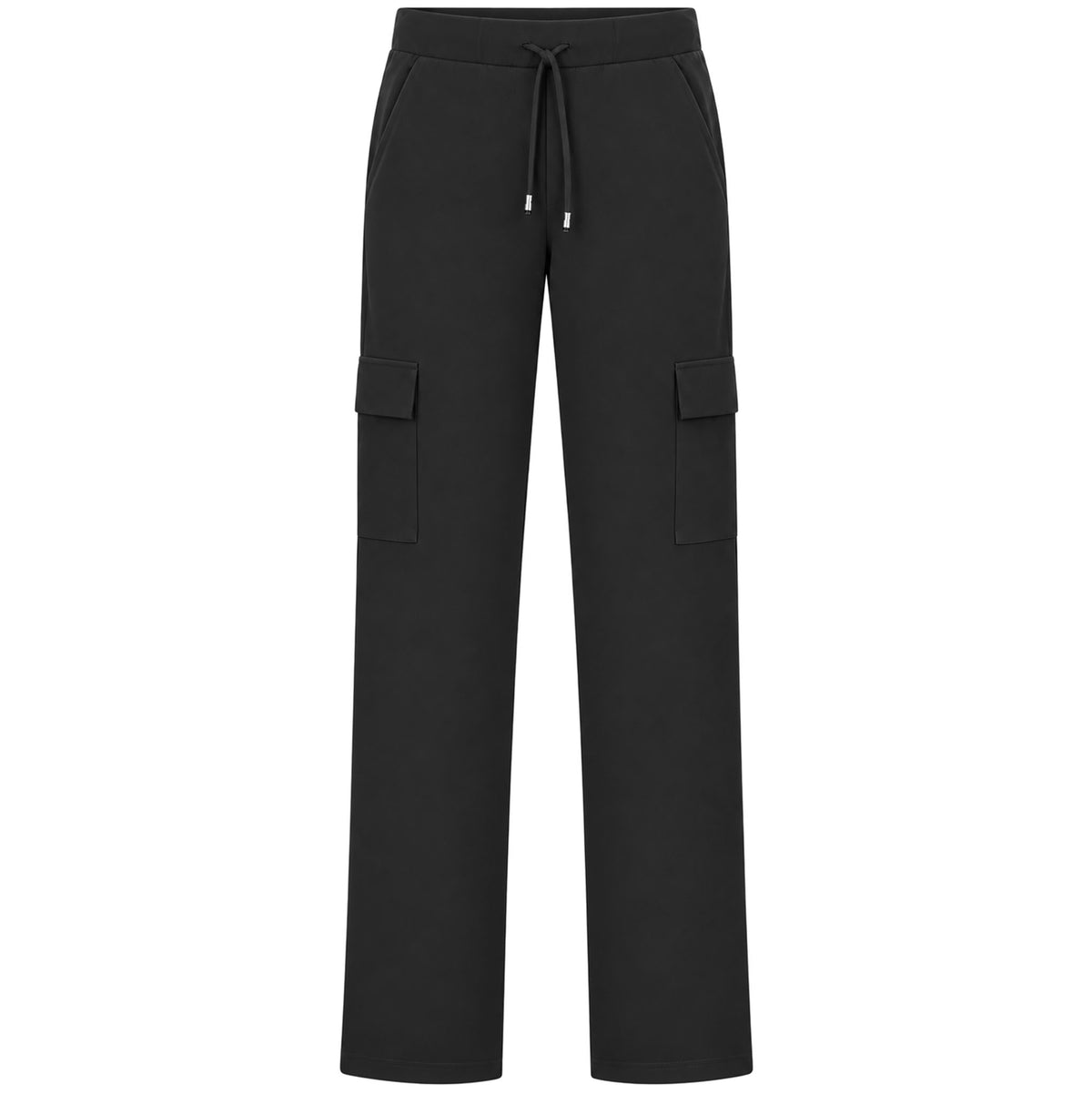 Only-M Broek Travel Cargo Straight Zwart | Tall