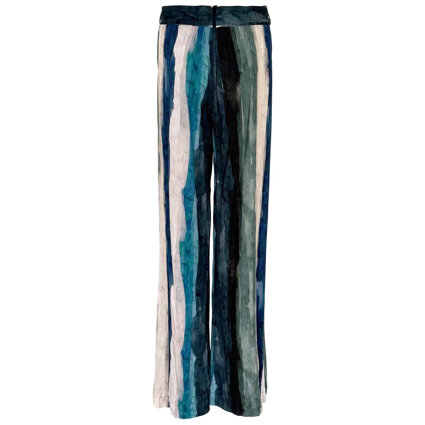Only-M Broek Wijd Degrade, tall kleding voor lange dames, achteraanzicht