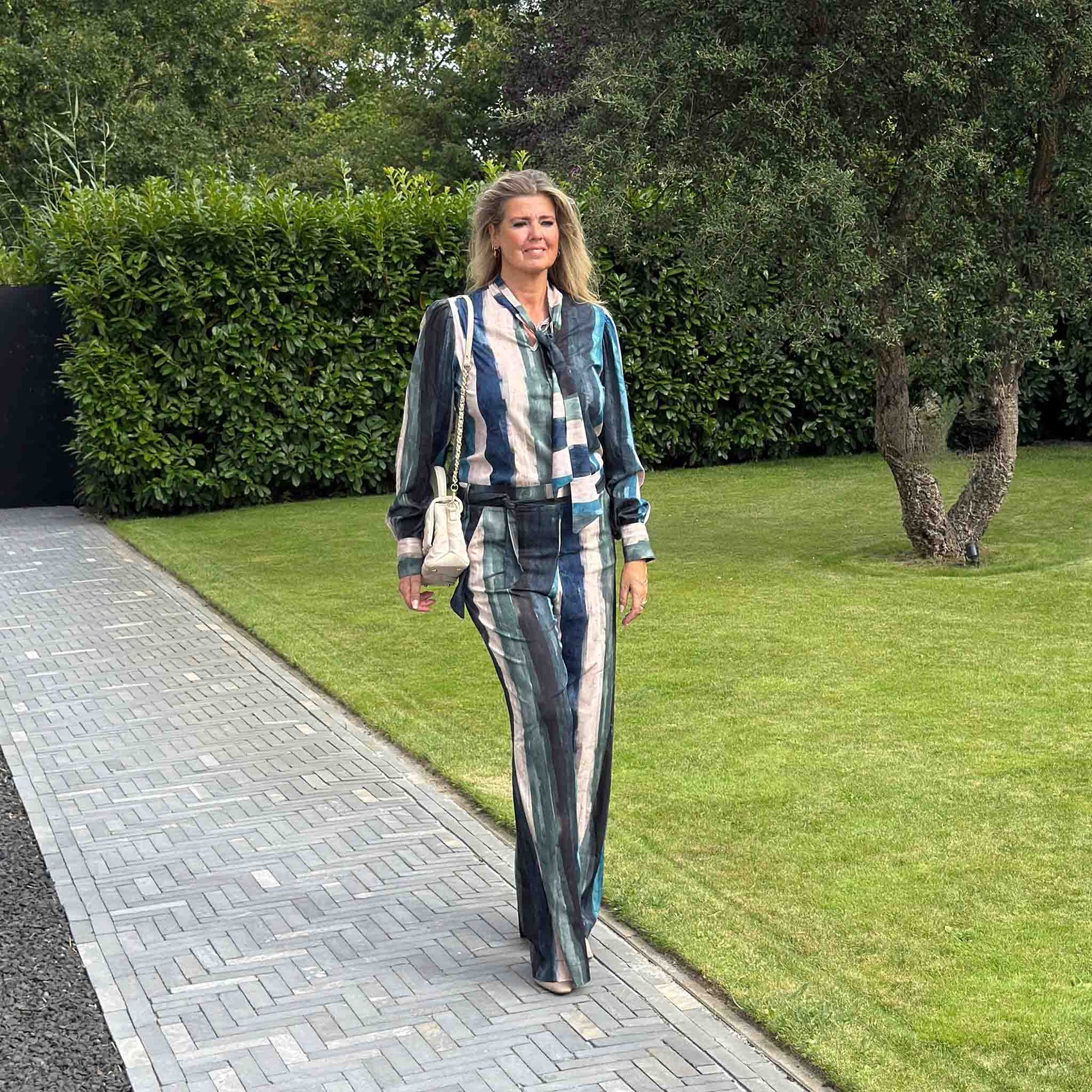 Only-M Broek Wijd Degrade, tall kleding voor lange vrouwen