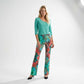 Only-M Broek Flair Azzuro, tall kleding voor lange vrouwen