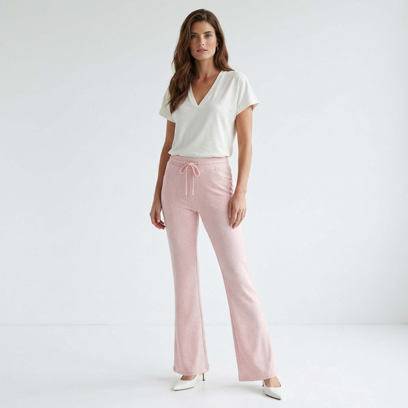 Only-M Broek Flare Margharita | Tall