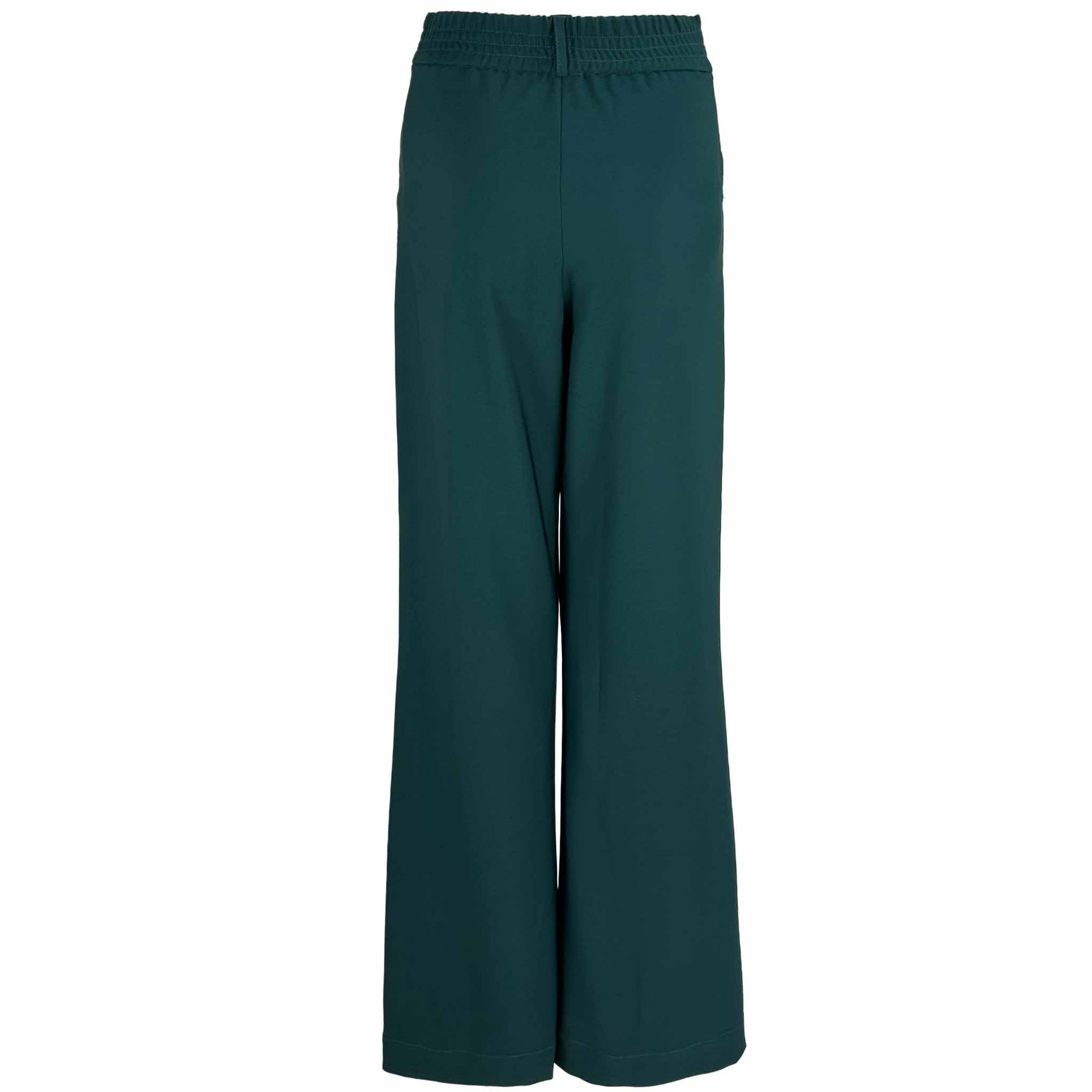 Only-M Broek Wijd Siena Petrol, tall kleding voor lange dames, achteraanzicht