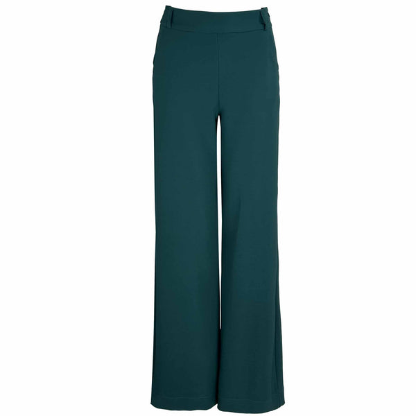 Only-M Broek Wijd Siena Petrol, tall kleding voor lange vrouwen