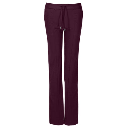 Tall Only-M Broek Sporty Strong Boot Wijnrood - lange vrouwen