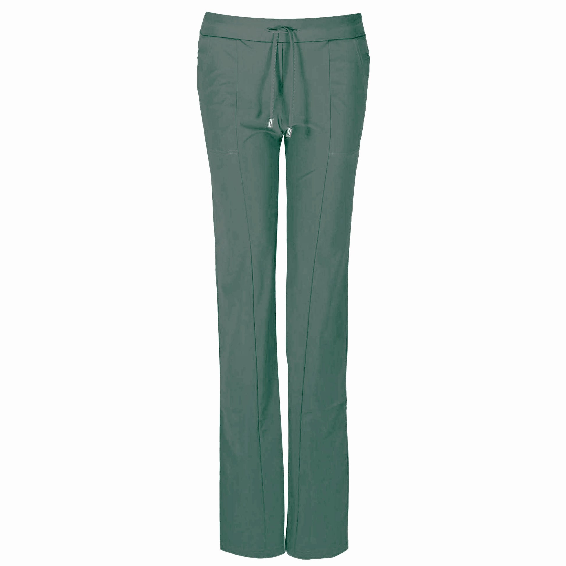 kleding lange vrouwen only m broek flaired sporty strong teal