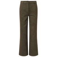 Smashed Lemon Broek Suedine | Tall