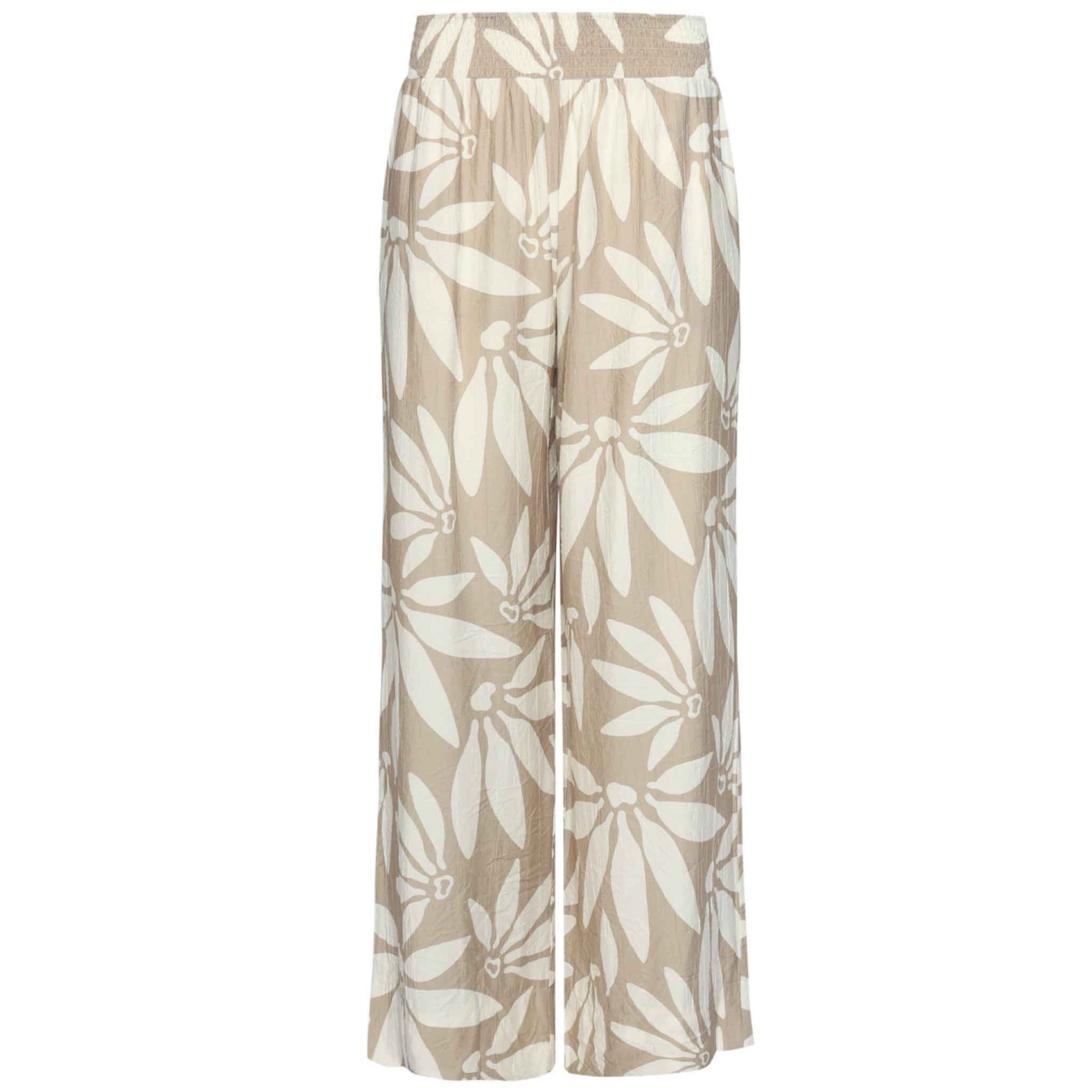 Smashed Lemon Broek Lichtbeige Offwhite | Tall