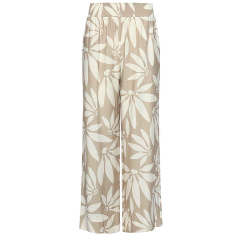 Smashed Lemon Broek Lichtbeige Offwhite | Tall