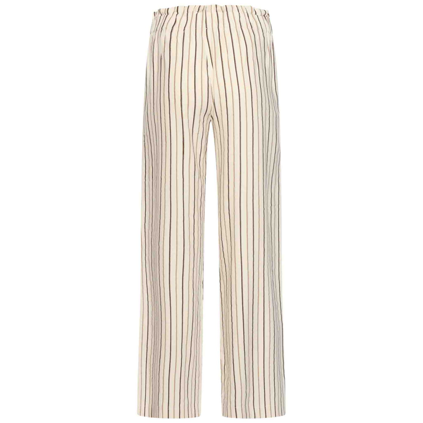 Smashed Lemon Broek Lichtbeige Streep | Tall