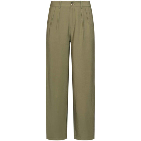 Smashed Lemon Broek Army | Tall lange dames vooraanzicht