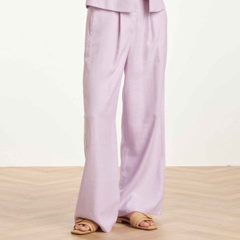 Smashed Lemon Broek Lila | Tall