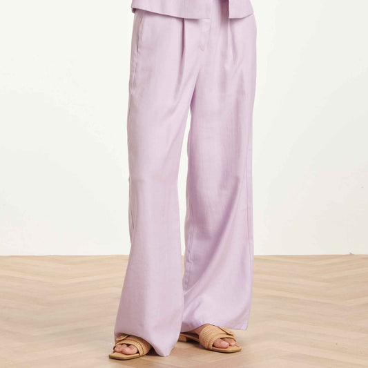 Smashed Lemon Broek Lila | Tall