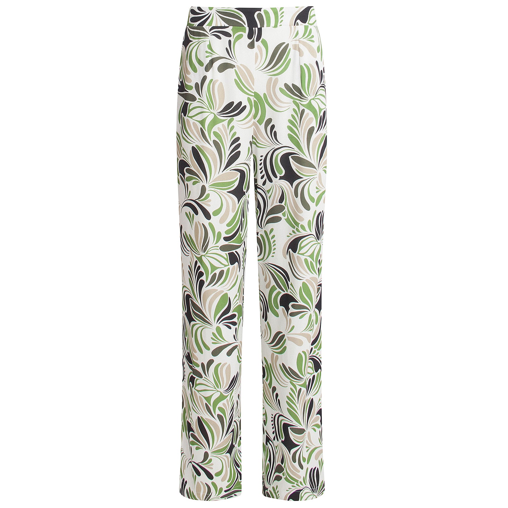 Tall Smashed Lemon Broek Multi Groen - lange vrouwen