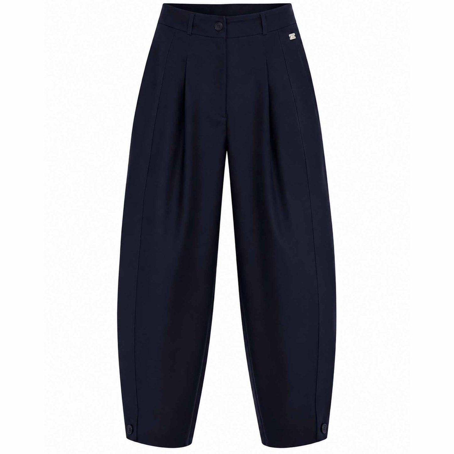 TQ Broek Jette Structured Donkerblauw | Tall