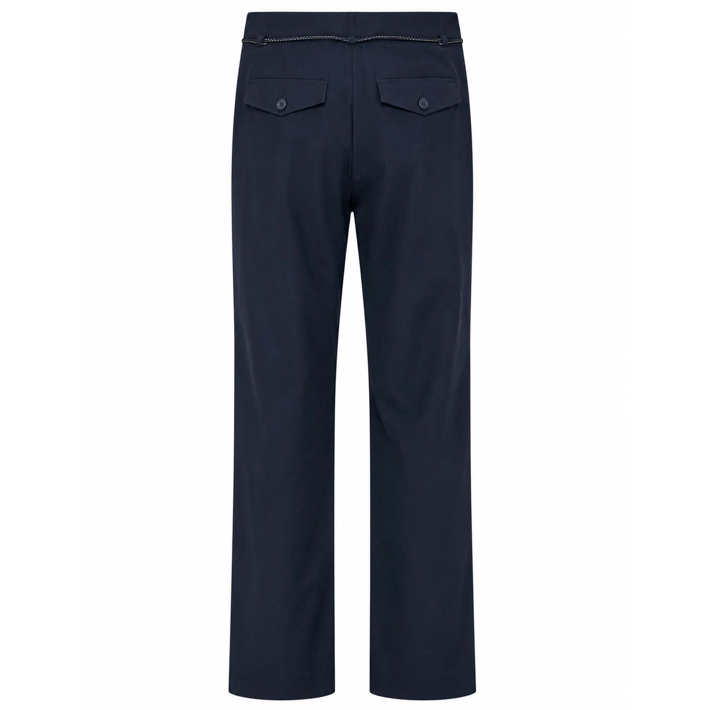 TQ Broek Romee Structured Donkerblauw | Tall