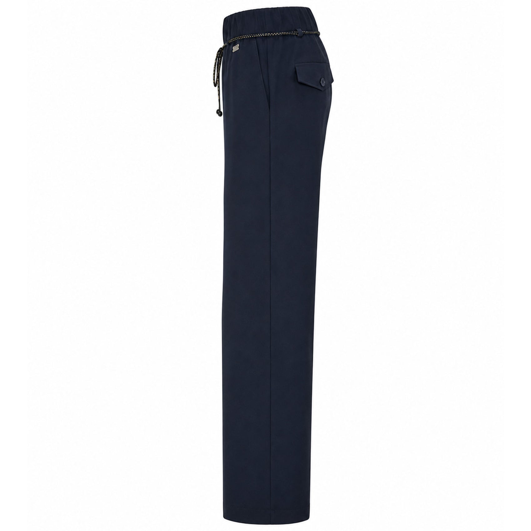 TQ Broek Romee Structured Donkerblauw | Tall