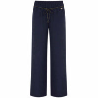 TQ Broek Romee Structured Donkerblauw | Tall