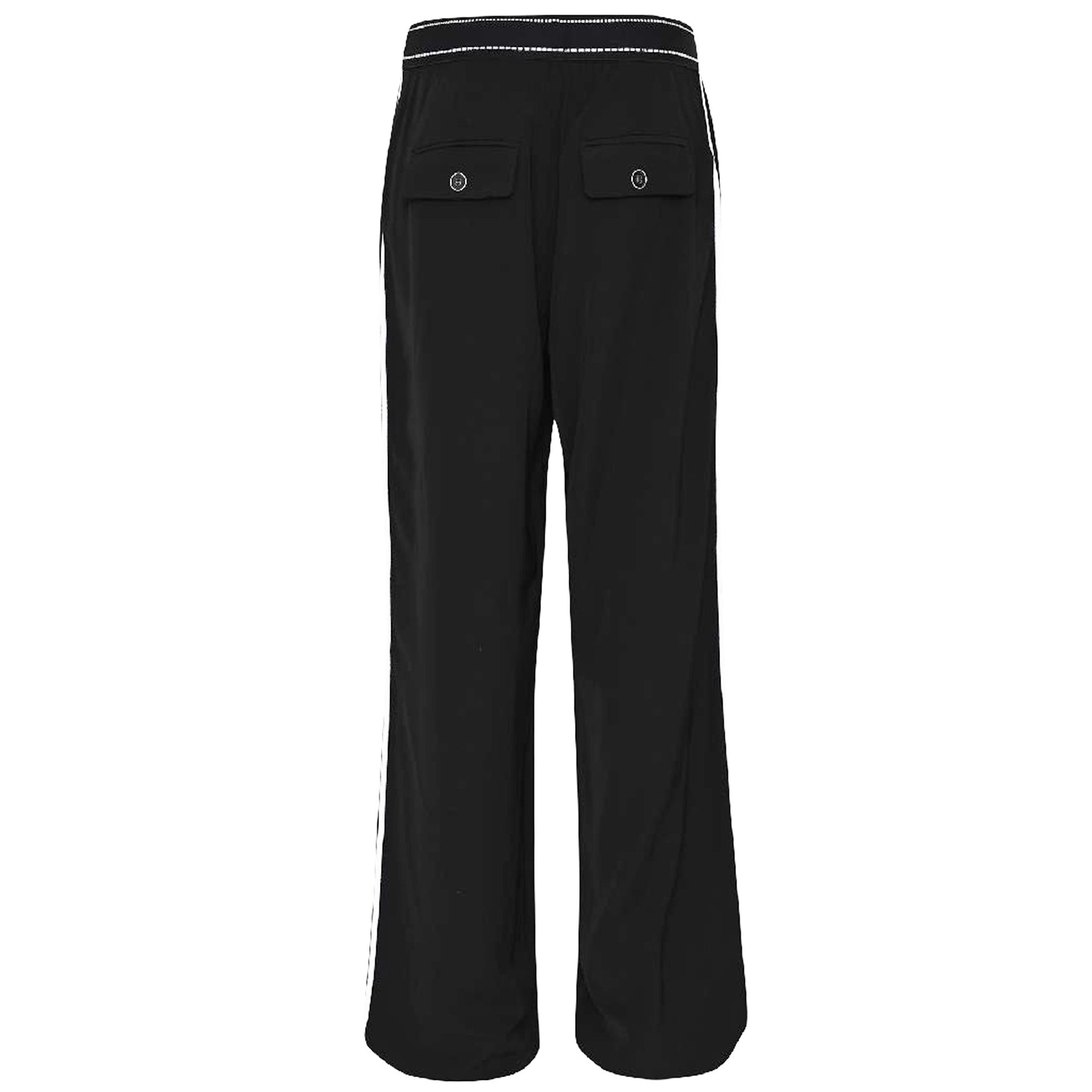 ZiZo Broek Savelly Zwart, tall kleding voor lange dames, achteraanzicht