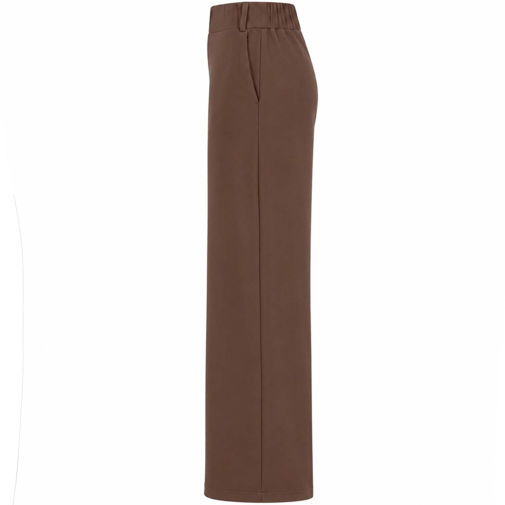 Only-M Broek Sporty Wijd Choco | Tall