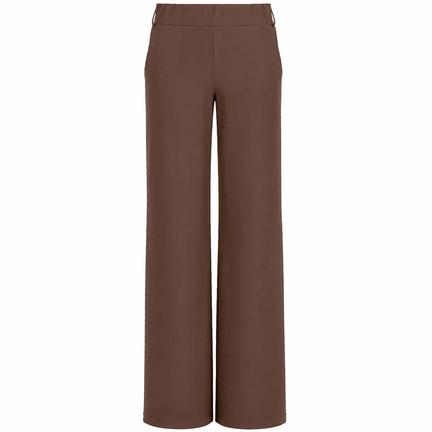 Tall Broek lange vrouwen only-m Wijd 046 Choco voorzijde | lange lengte