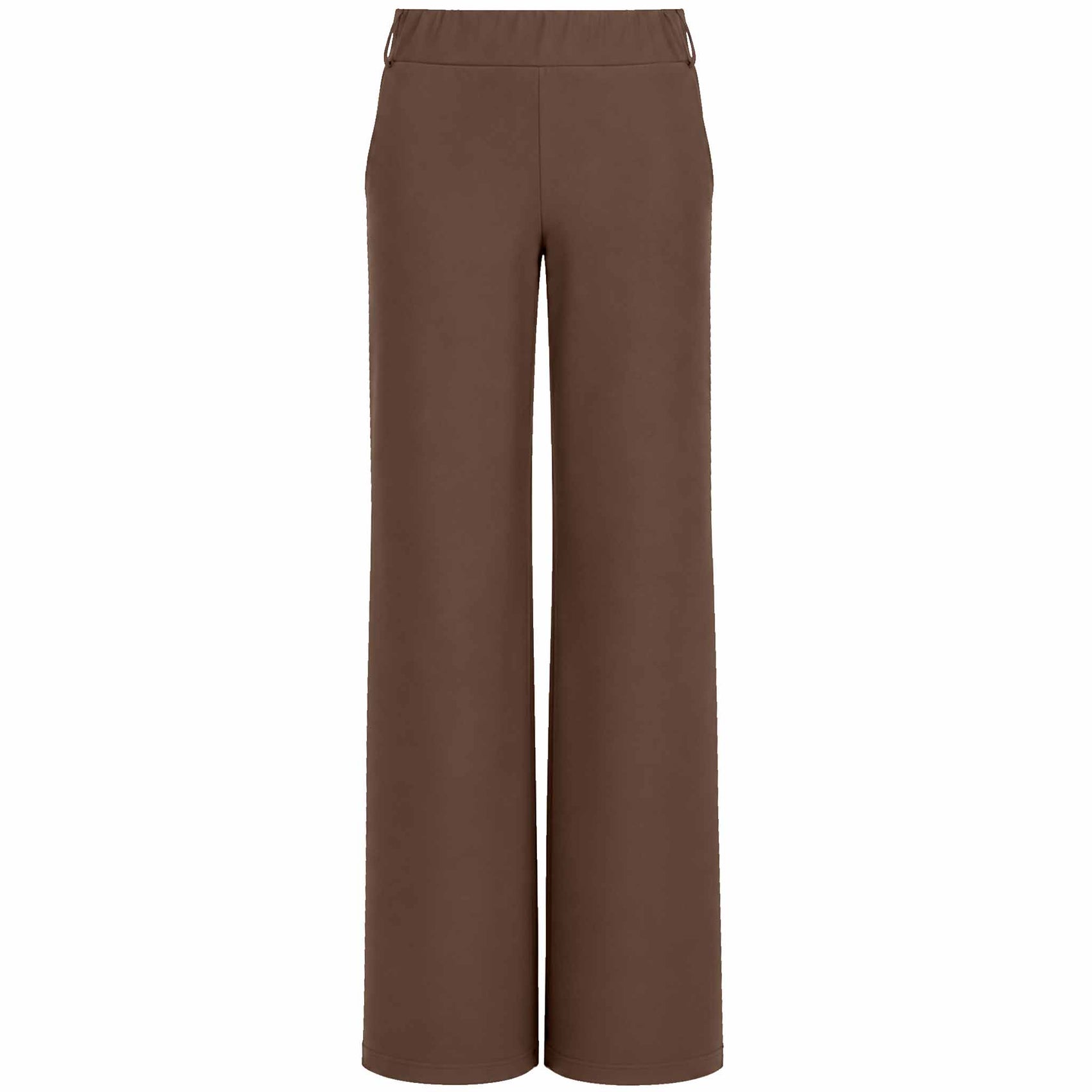 Only-M Broek Sporty Wijd Choco | Tall