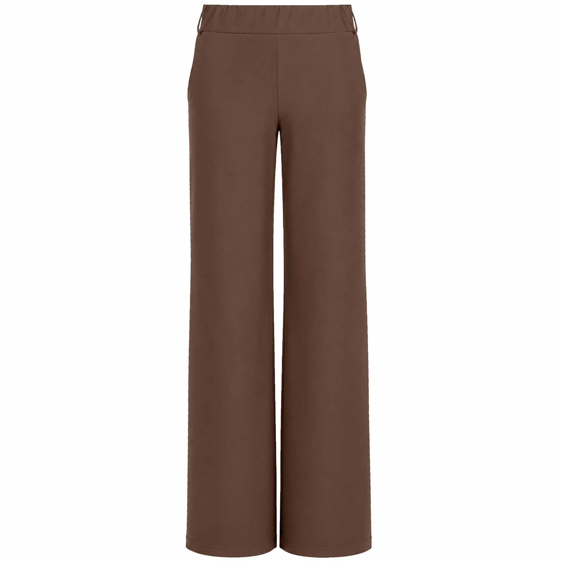 Tall Broek lange vrouwen only-m Wijd 046 Choco voorzijde | lange lengte