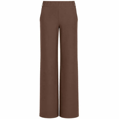 Only-M Broek Sporty Wijd Choco | Tall