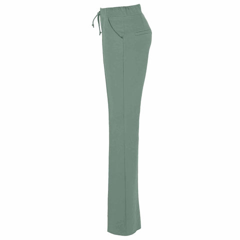 LongLady Broek Nanda, kleding voor lange vrouwen, zijaanzicht