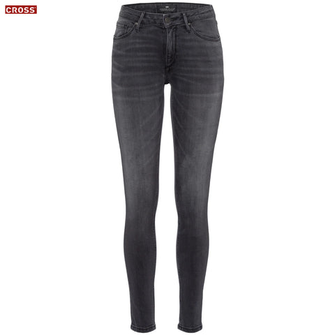 Cross Jeans Alan Grijs, tall jeans voor lange vrouwen