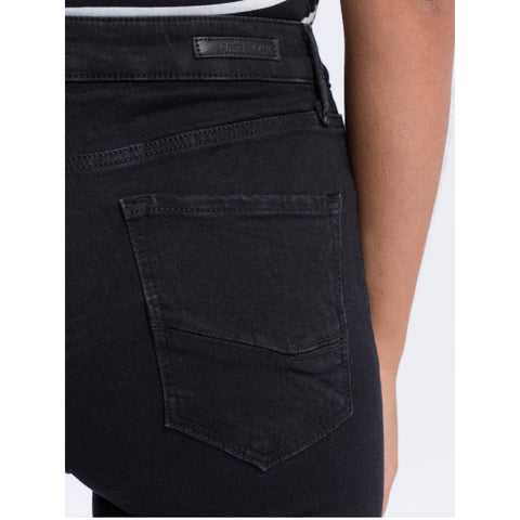 Cross Jeans Alan Zwart, tall jeans voor lange vrouwen