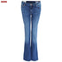 Tall Cross Jeans Faye Midden Blauw - lange vrouwen