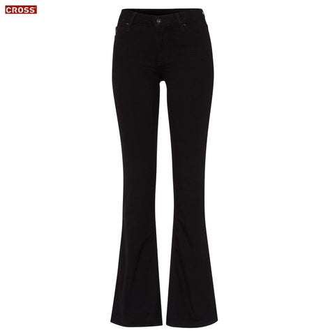 Cross Jeans Faye Zwart, tall jeans voor lange vrouwen