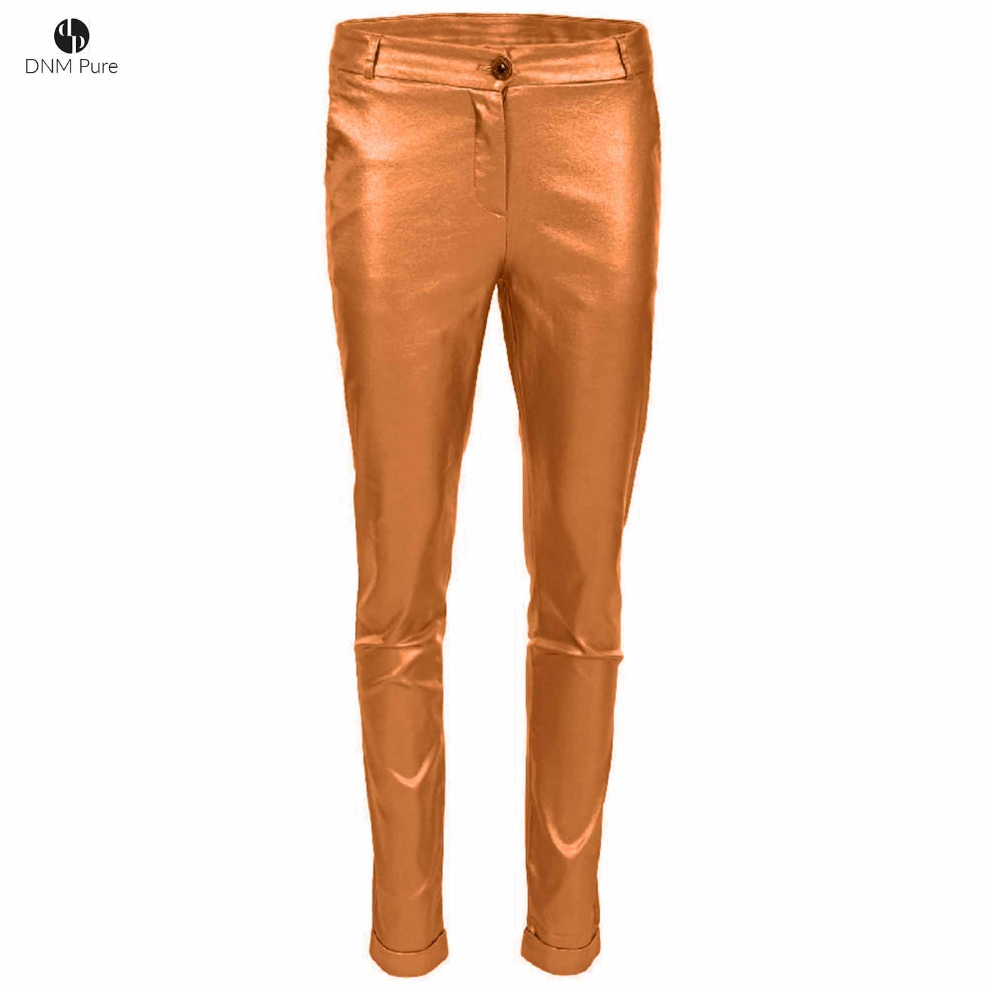 DNM Pure Chloe Coated Orange lange vrouwen tall