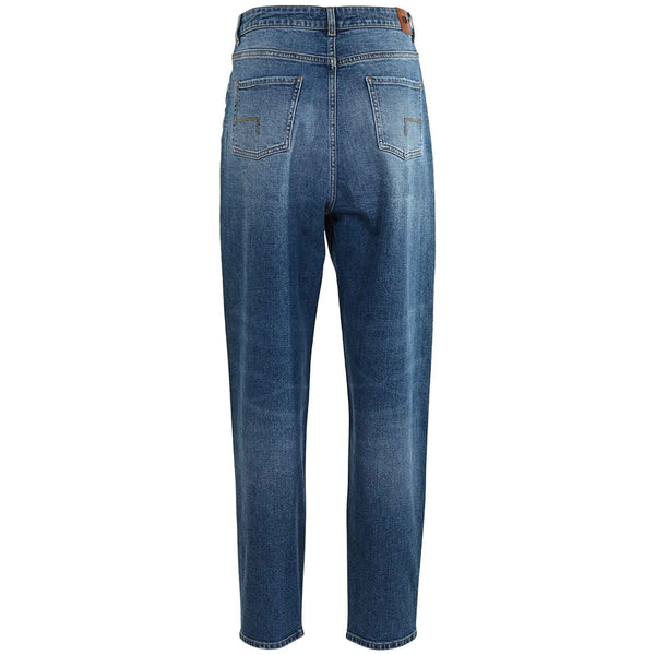DNM Pure Cool J Mid Blue, tall kleding voor lange dames, achteraanzicht