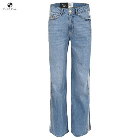 DNM Pure Cooper Lt Blue Stripe, tall kleding voor lange vrouwen
