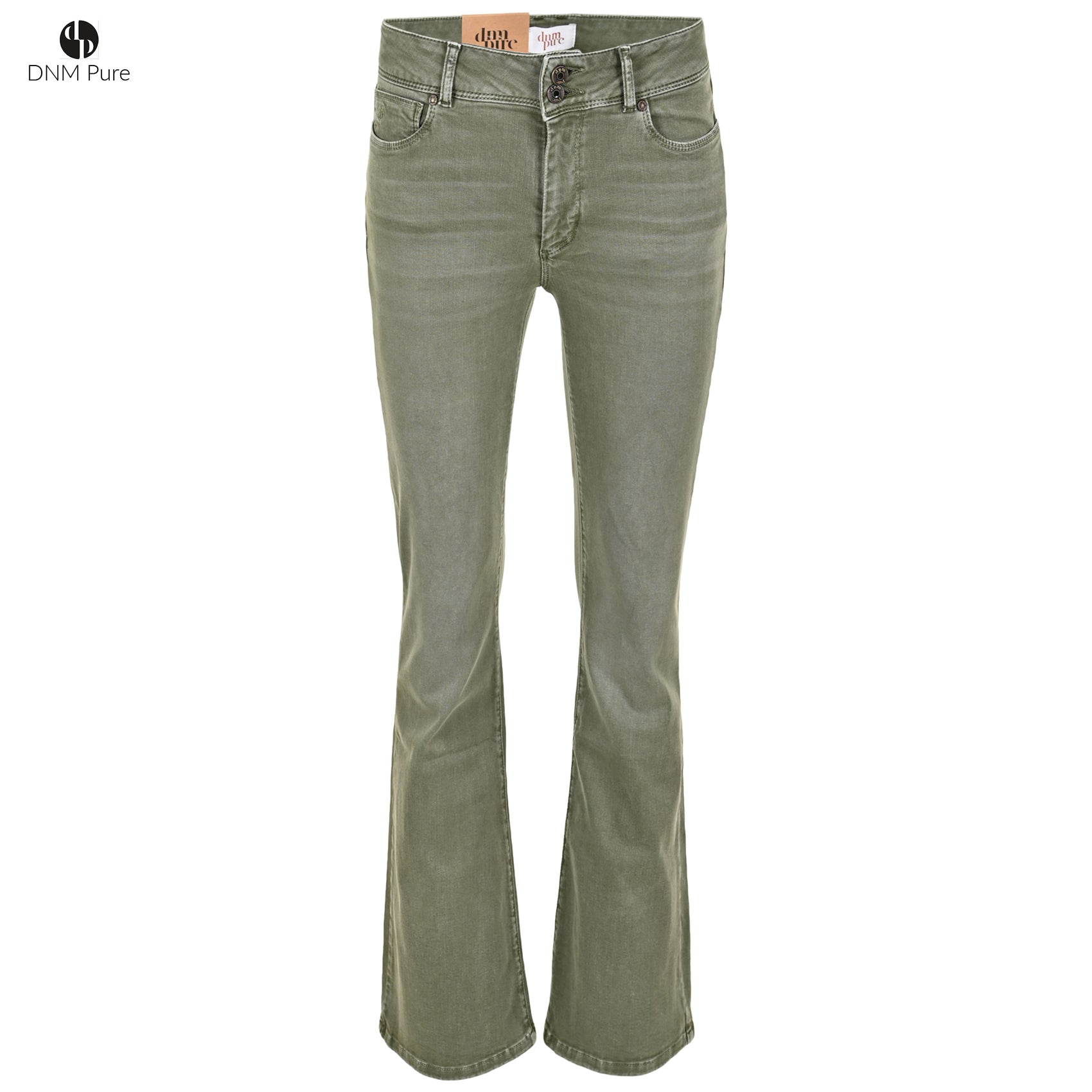 Tall DNM Pure Flynn Flap Army - lange vrouwen