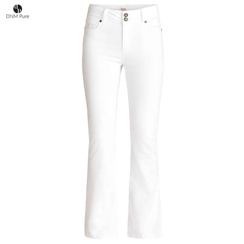 DNM Pure Flynn Flap Wit, tall kleding voor lange vrouwen