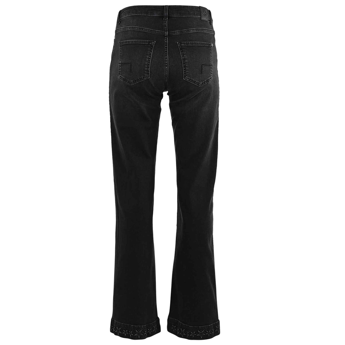 DNM Pure Hayden Black DNM Stars, tall kleding voor lange dames, achteraanzicht