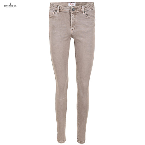 DNM Pure San Flap Taupe, tall kleding voor lange vrouwen