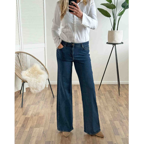 DNM Pure Shirley Auth Blue, tall kleding voor lange vrouwen