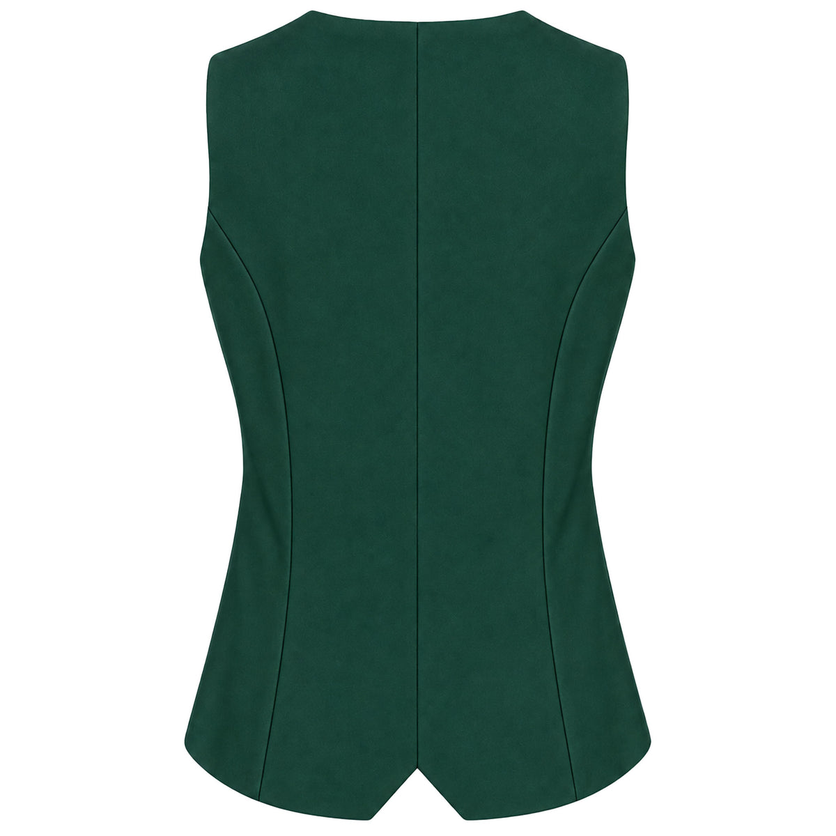 LongLady Gilet Gina Petrol, tall kleding voor lange vrouwen achterkant