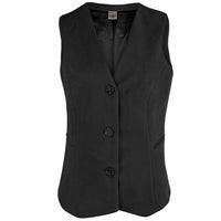 LongLady Gilet Gina Zwart | Tall