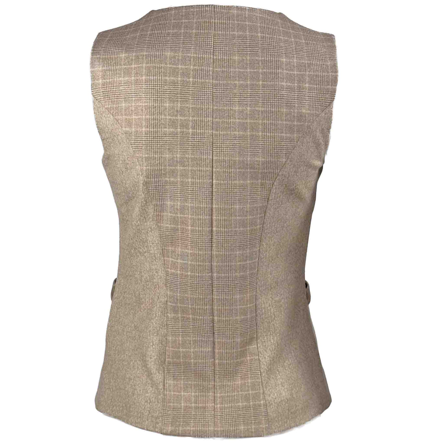 Only-M Gilet Punta Ruit, tall kleding voor lange dames, achteraanzicht