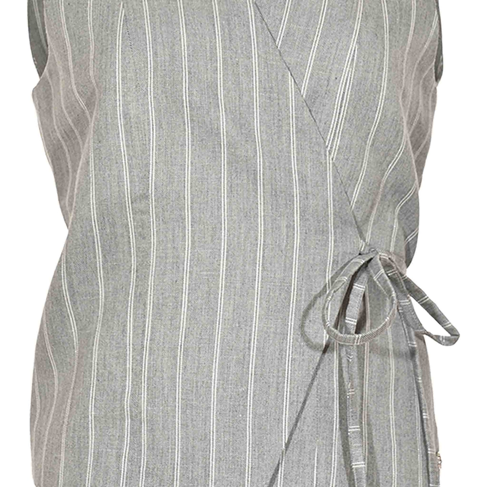 ZiZo Gilet Sophia Silver Stripe | Lang