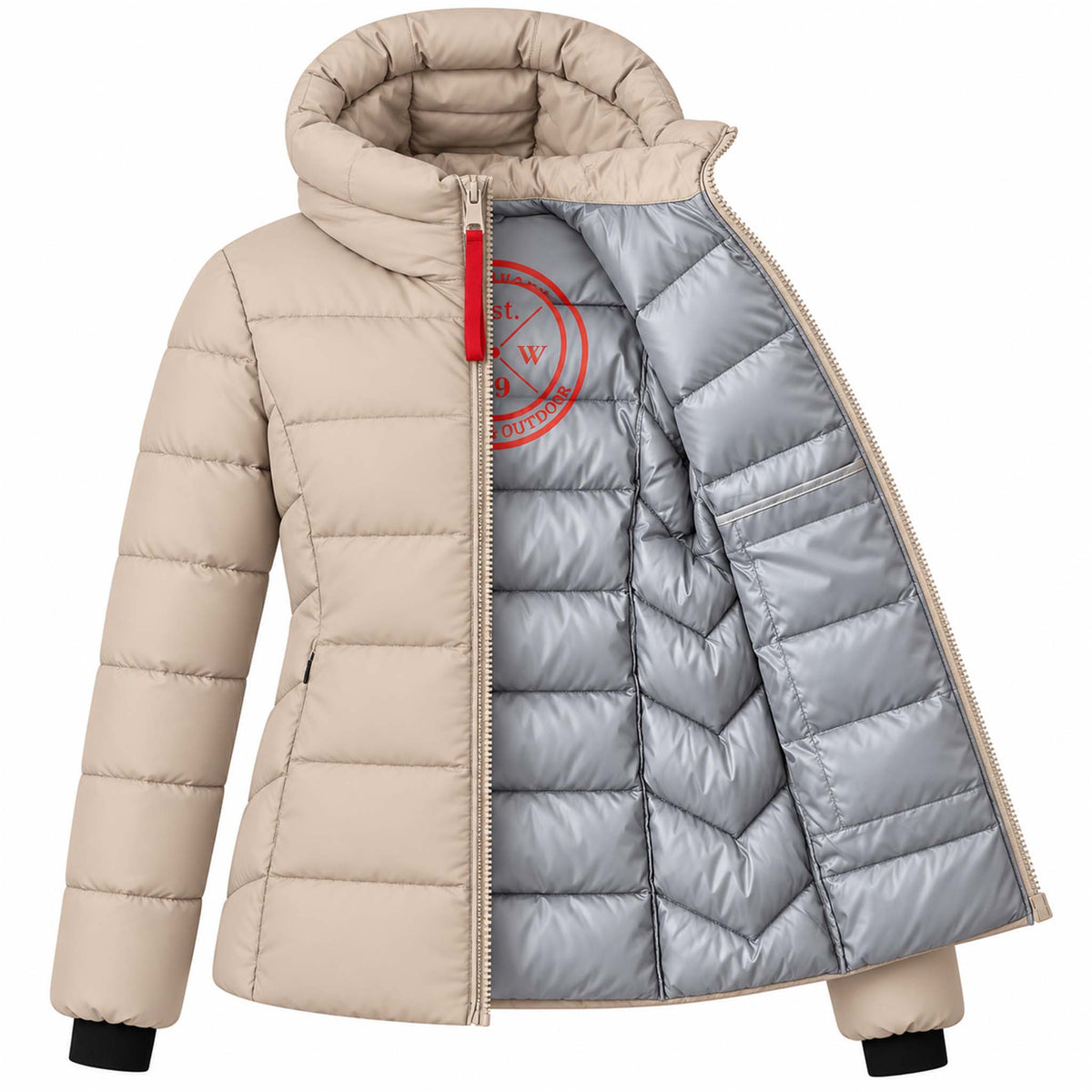 Blue Wave Stepp Jack Olina Lichtbeige | Tall