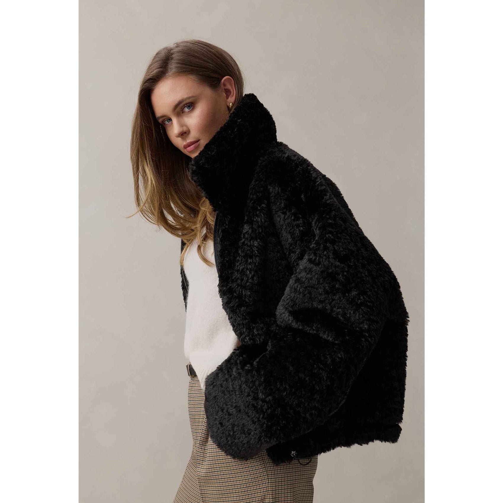 Manisa Jack Reversible Zwart | Tall