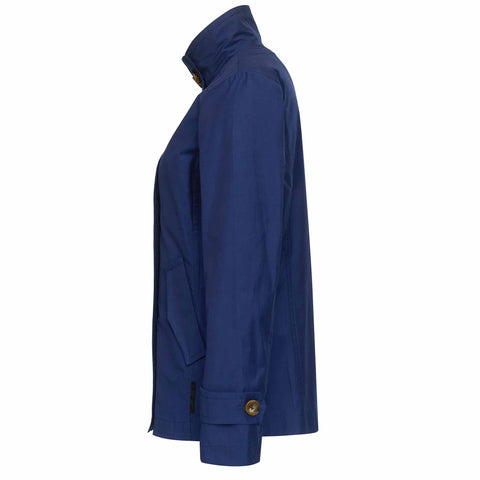 Manisa Jack Donkerblauw, kleding voor lange vrouwen, zijaanzicht