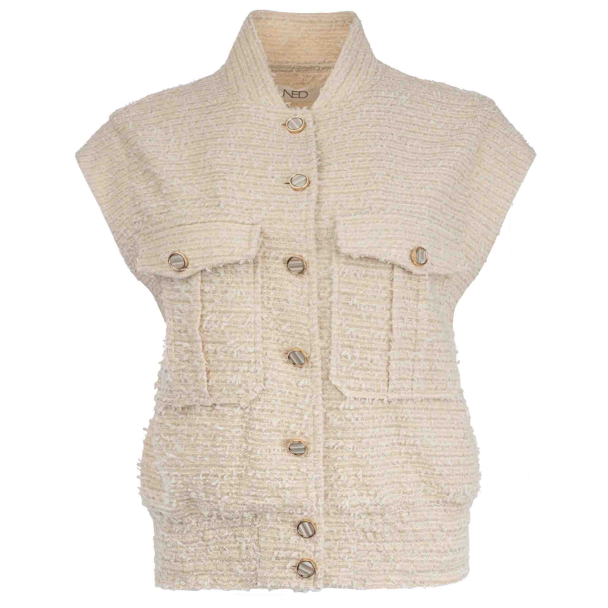 NED Jack Mungo Lichtbeige, tall kleding voor lange vrouwen