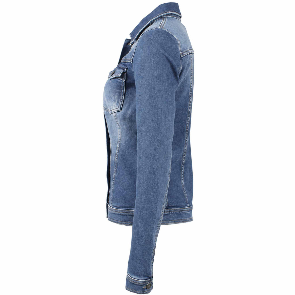 Only-M Jeansjack, tall | voor lange vrouwen | zijkant